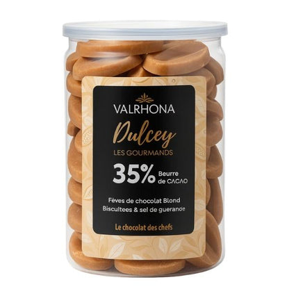 Fèves de chocolat Blond Dulcey 35% - VALRHONA