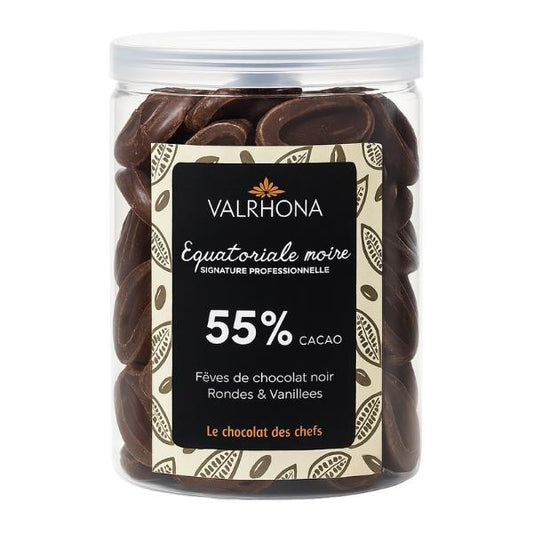 Fèves de chocolat Equatoriale 55% - VALRHONA