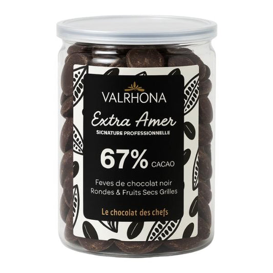 Fèves de chocolat Extra Amer 67% - VALRHONA