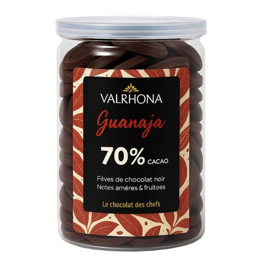 Fèves de chocolat noir Guanaja 70% - VALRHONA
