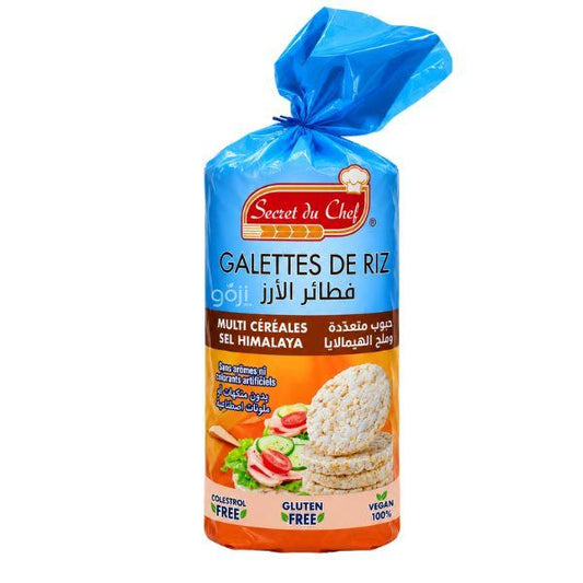 Galettes de Riz Multi-Céréales, 110g – Secret du Chef