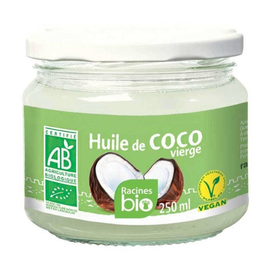 Huile de Coco vierge bio - Racines BIO