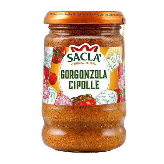 Sauce pour pâtes Gorgonzola Cipolle, 190g - SACLA