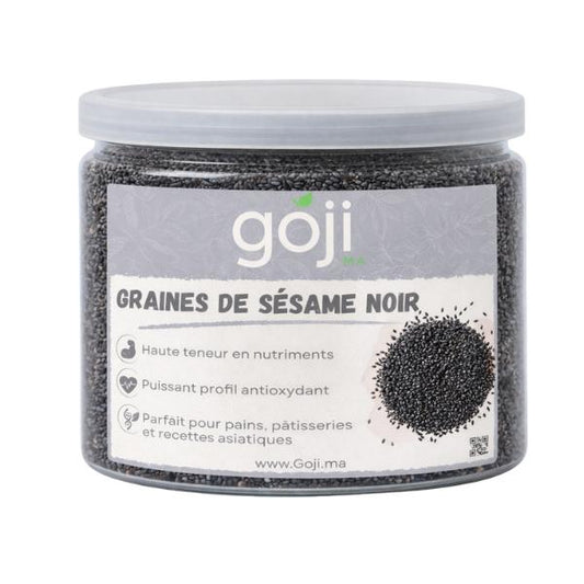 Graines de sésame noir - GOJI.MA