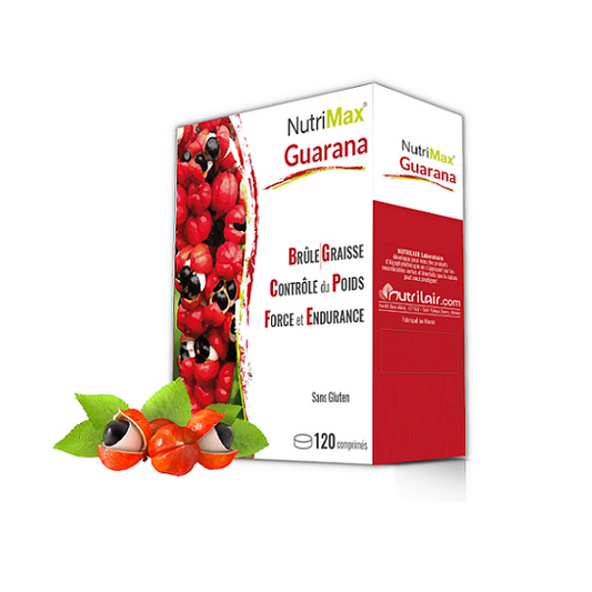 Guarana bio, 120 Comprimés - NUTRIMAX