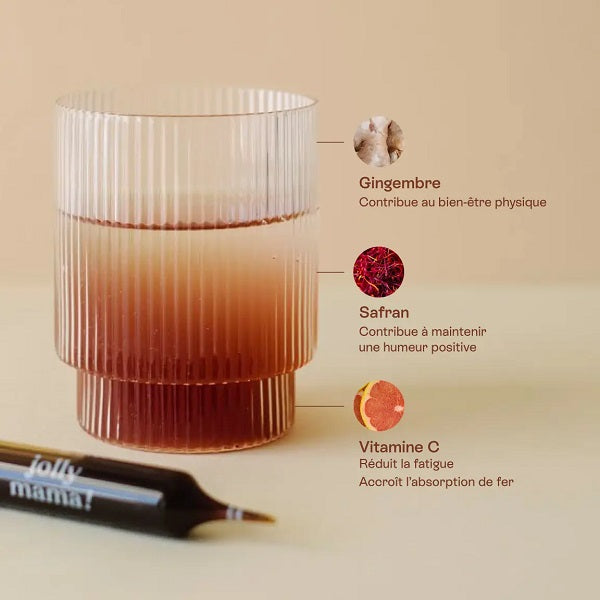 Happy postpartum, 20 AMPOULES NUTISHOTS - JOLLY MAMA