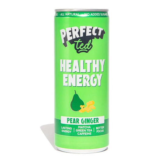 Boisson Healthy Energy Matcha Gingembre et poire, 250ml - PERFECT TED