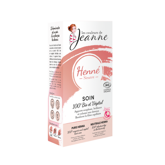 Henné neutre bio 100g - Les couleurs de jeanne