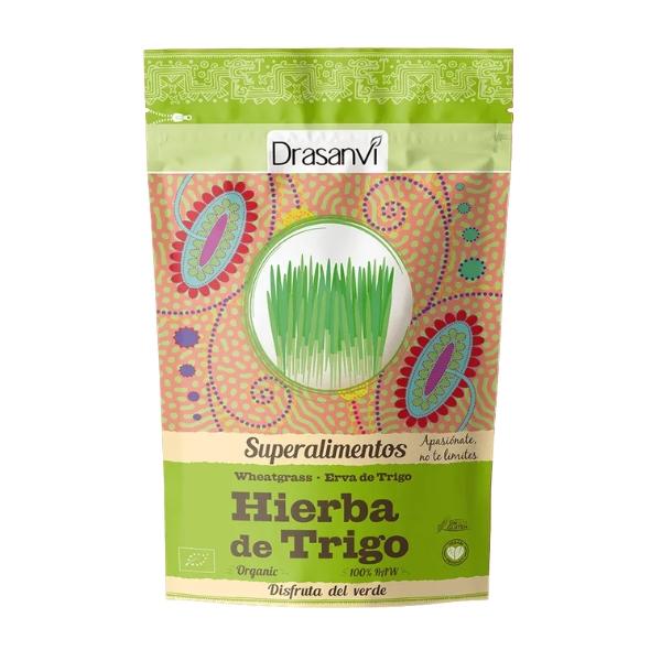 Herbe de blé ( wheatgrass ) bio, 125g - DRASANVI