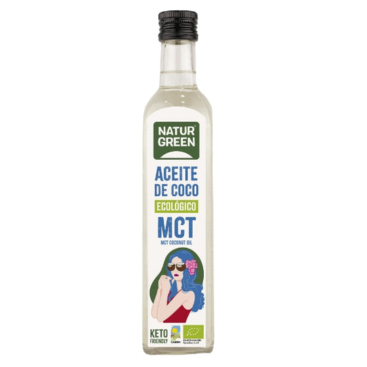 Huile MCT biologique, 500ml - NaturGreen