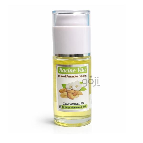 Huile d'amandes douces, 40ml - RACINE VITA