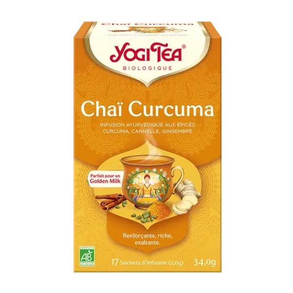 منقوع شاي الكركم - شاي يوغي 