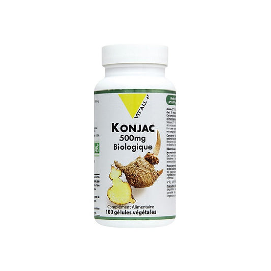 Konjac Bio 570mg, 100gélules - Vital Plus