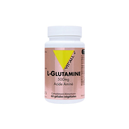 L-Glutamine BIO , 60 gélules - Vital Plus Maroc vente en ligne epicerie Fine