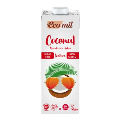 Lait de coco Nature sans sucre - ECOMIL