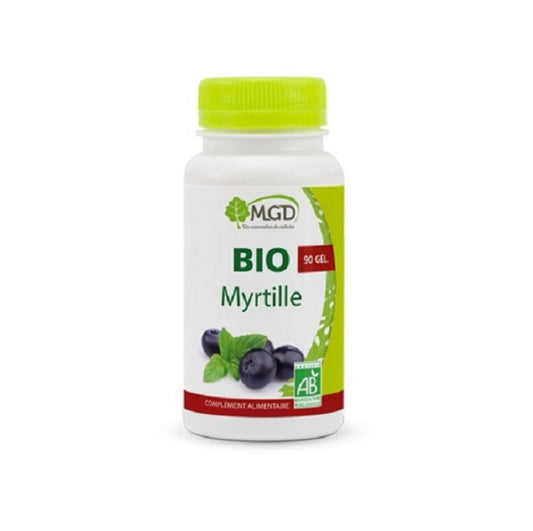 Myrtille bio, 90 Gélules - MGD NATURE