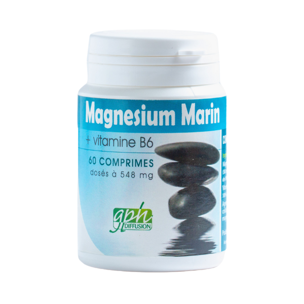 Magnésium Marin, 60 Comprimés - GPH DIFFUSION