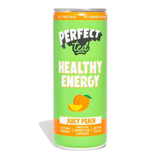 Boisson Healthy Energy Matcha pêche, 250ml - PERFECT TED