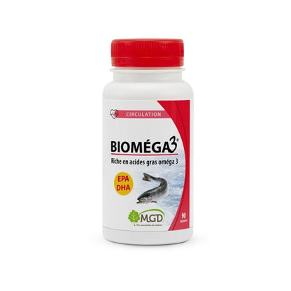 Bioméga 3, 90 Capsules - MGD NATURE Maroc vente en ligne epicerie Fine 