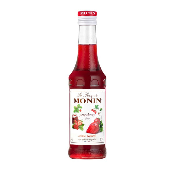 Sirop saveur Fraise - LE SIROP DE MONIN Maroc vente en ligne epicerie Fine 