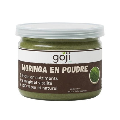 Moringa en poudre, 25g - GOJI.MA