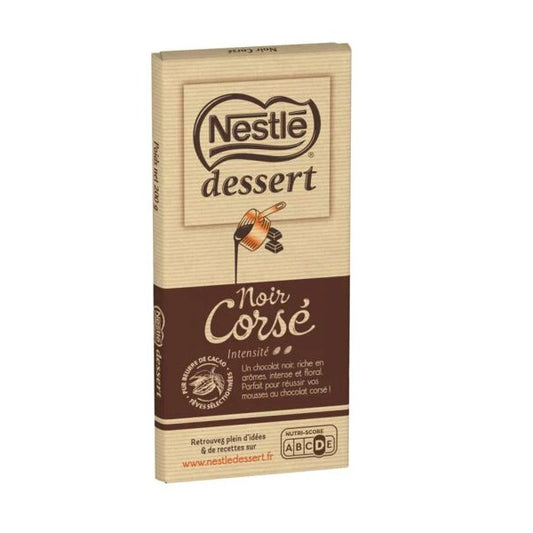Chocolat dessert noir Corsé à 65% - Nestlé