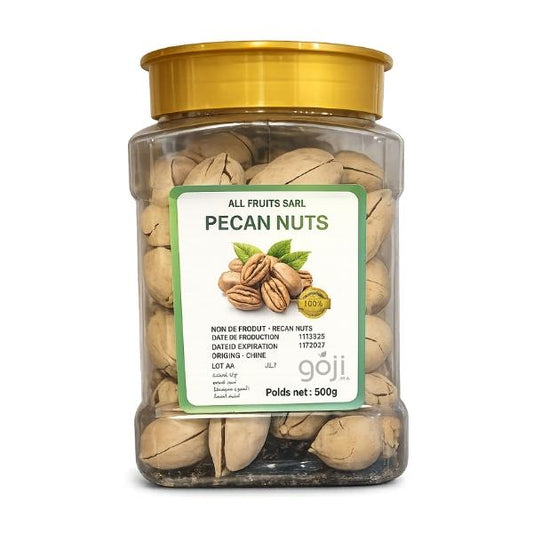 Noix de Pécan en Coque, 500g - Qualité Premium