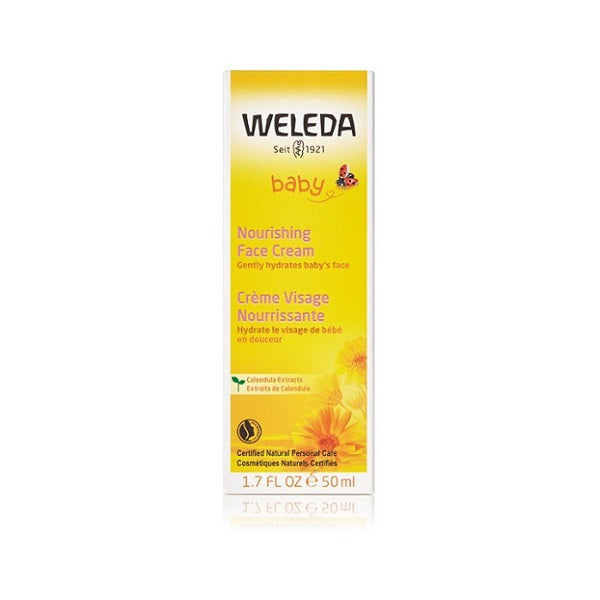 Crème Nourrissante Visage pour bébé au Calendula - WELEDA