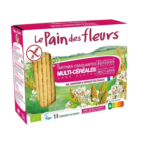 Tartines Craquantes Bio Multicéréales - LE PAIN DES FLEURS