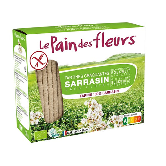 Tartines Craquantes Bio au Sarrasin - LE PAIN DES FLEURS