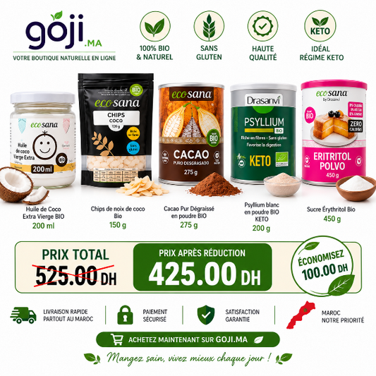 Pack Keto Exclusive GOJI.MA – 100% Bio & Naturel