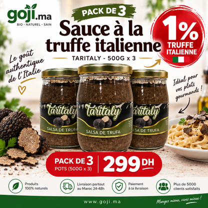 Pack Sauce à la truffe italienne 1%, 500g – TARITALY