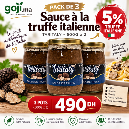Pack Sauce à la truffe italienne 5%, 500g – TARITALY