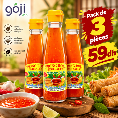 Pack 3x Sauce pour rouleaux de printemps Nuoc Cham, 220g - LEE BRAND