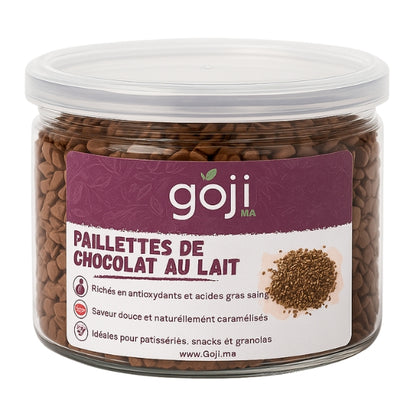 Paillettes Chocolat au lait - GOJI.MA