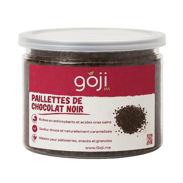 Paillettes Chocolat Noir - GOJI.MA