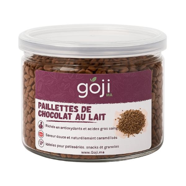 Paillettes Chocolat au lait - GOJI.MA