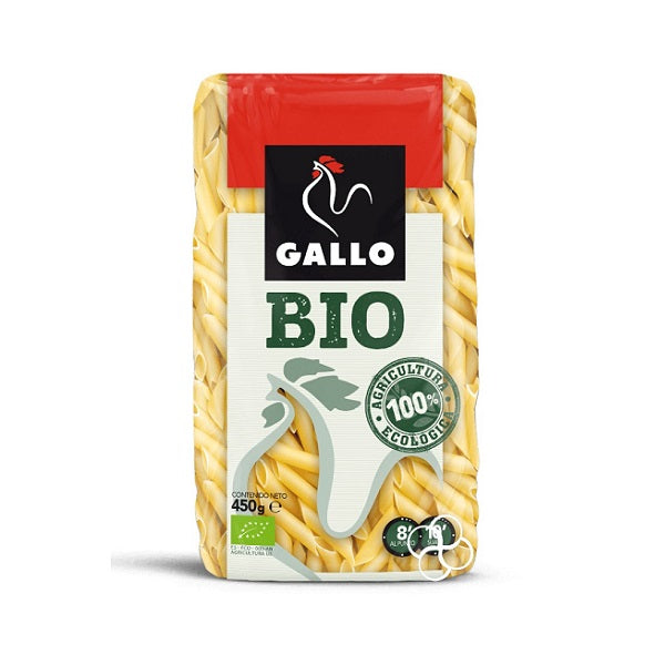 Pâtes bio Penne Plumas, 450G  - GALLO