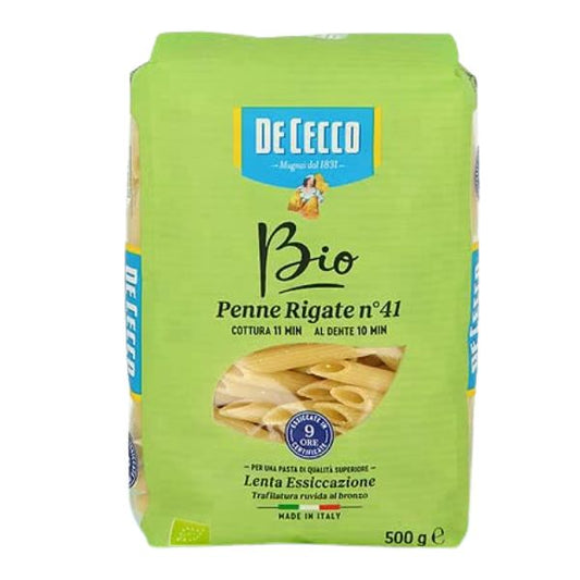 Pâtes Penne Rigate N.41, 500g - DECECCO