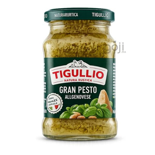 Pesto Génois Gran Pesto alla Genovese, 185g – TIGULLIO Natura Rustica