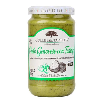 بيستو الريحان والكمأة، 180 غرام - Colle Del Tartufo