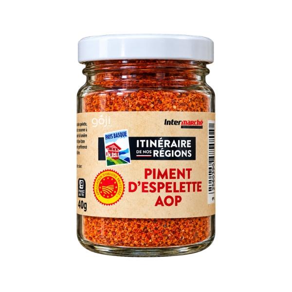 Piment d'Espelette AOP, 40g - ITINÉRAIRE DE NOS RÉGIONS