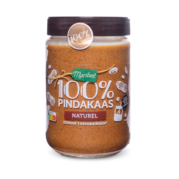 Beurre de cacahuète100% Naturel, 600g - MARIBEL