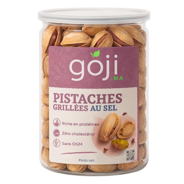Pistaches grillées au sel, 250g - Goji.ma