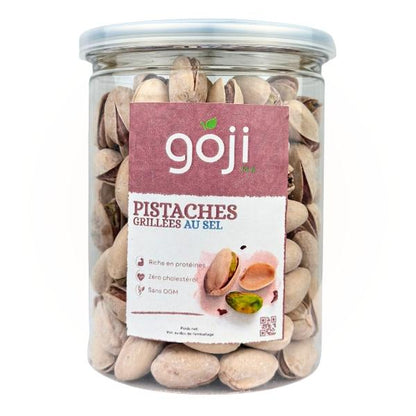 Pistaches grillées au sel, 250g - Goji.ma