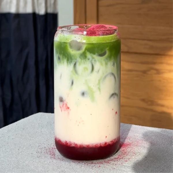 Poudre de matcha à la fraise, 75g - PERFECT TED