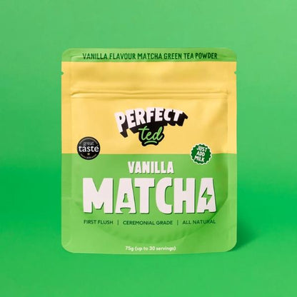 Poudre de matcha à la vanille, 75g - PERFECT TED