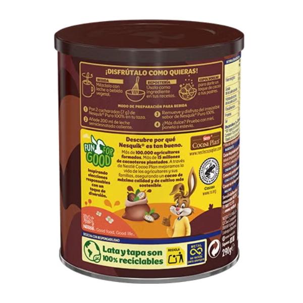 Pure CACAO 100% Soluble, 290g - NESQUIK