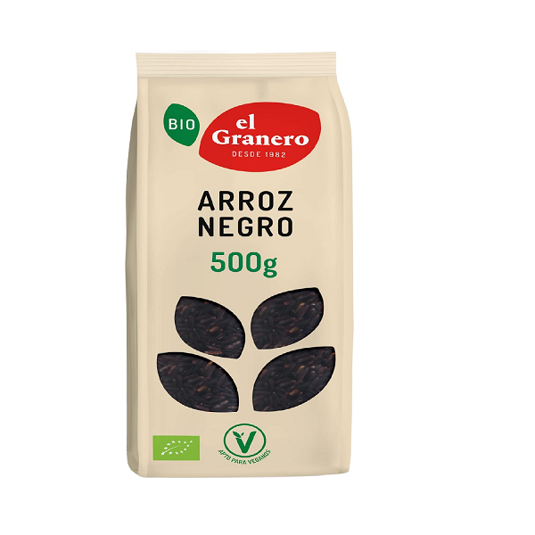 Riz Noir Complet 500G - d'El Granero Integral