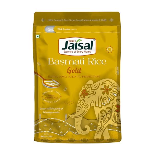 Riz Basmati Gold Jaisal – Vieilli, Extra Long & Aromatique - JAISAL ORGANIC